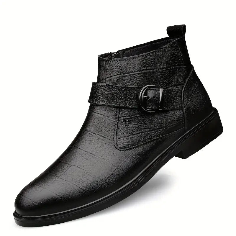 bottines en cuir ranger, confort et élégance pour l'automne-hiver