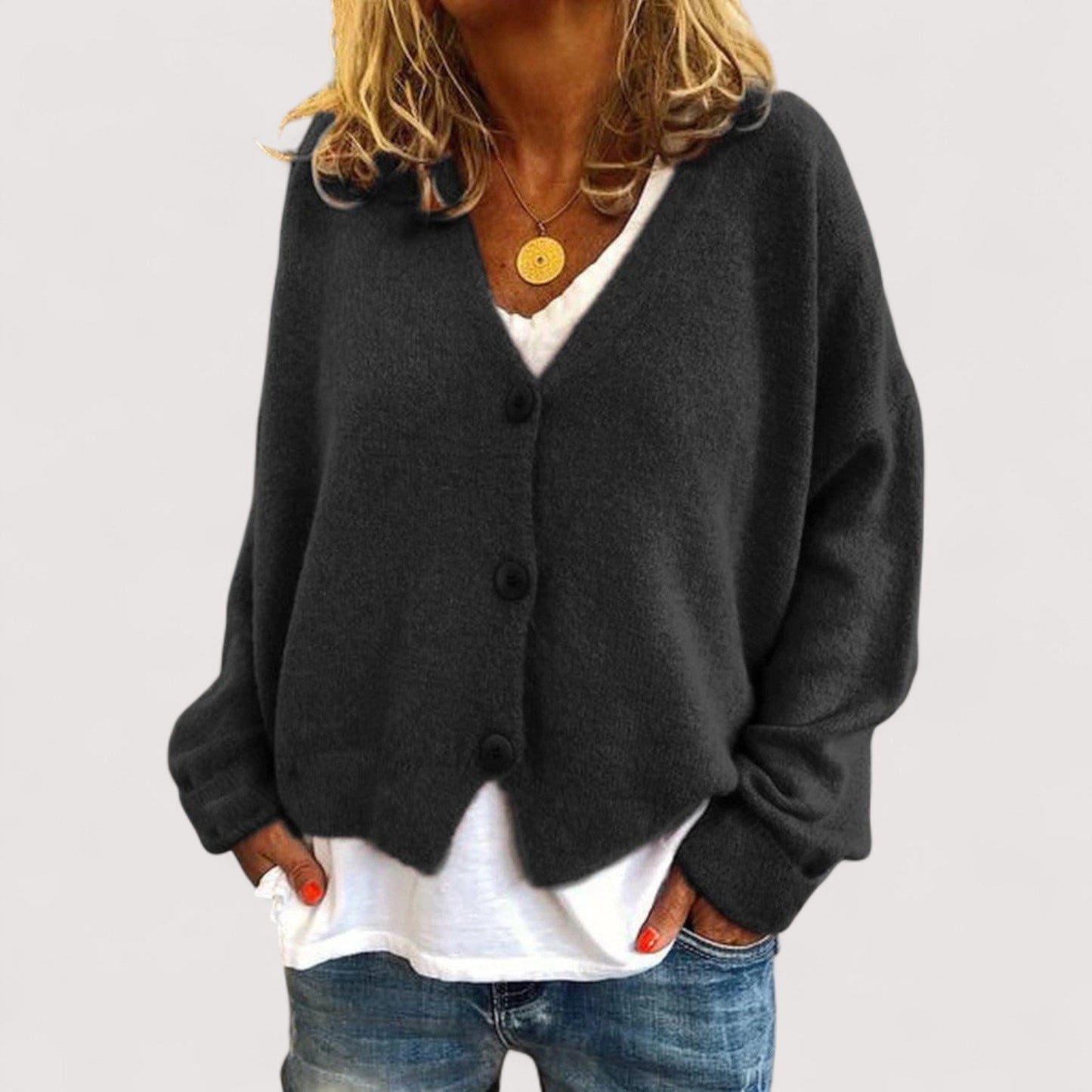 Pull en laine de qualité, confortable et élégant pour l'automne