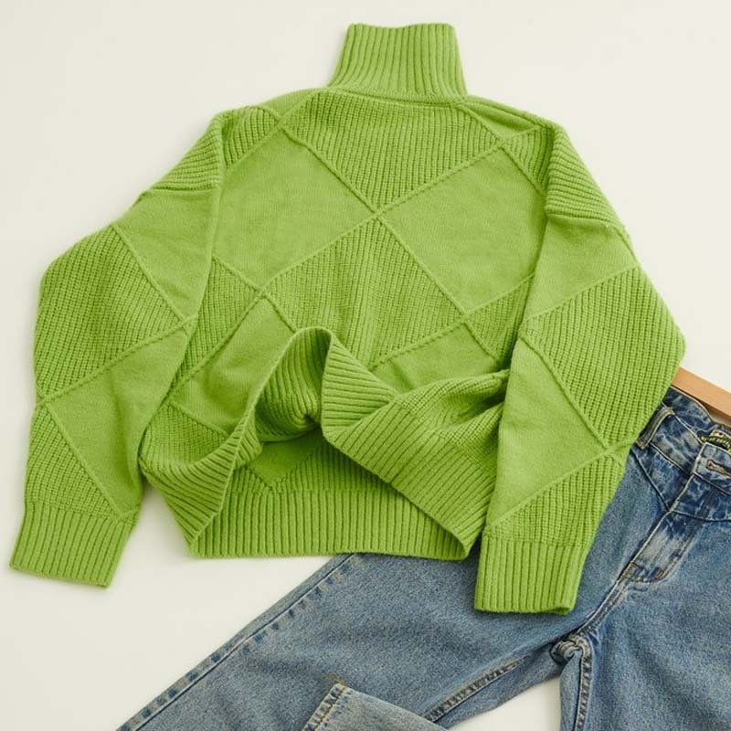Pull en laine de qualité, chaud et confortable pour l'automne