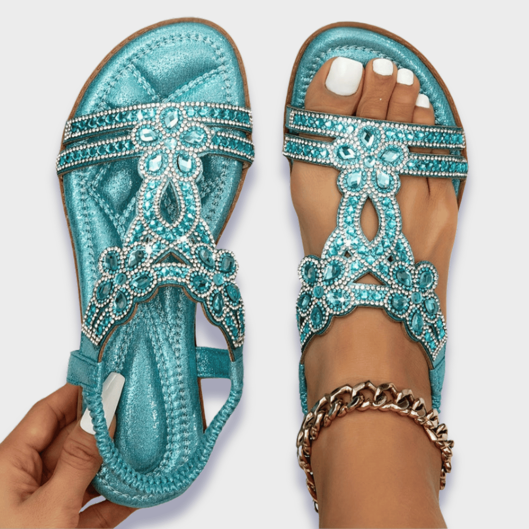 sandales boho orthopédiques en matériau premium pour un confort élégant