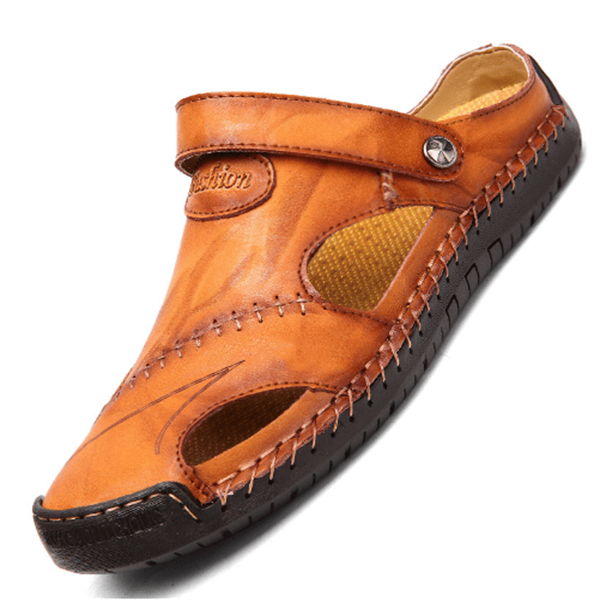 sandales en cuir orthopédique pour un confort élégant et durable
