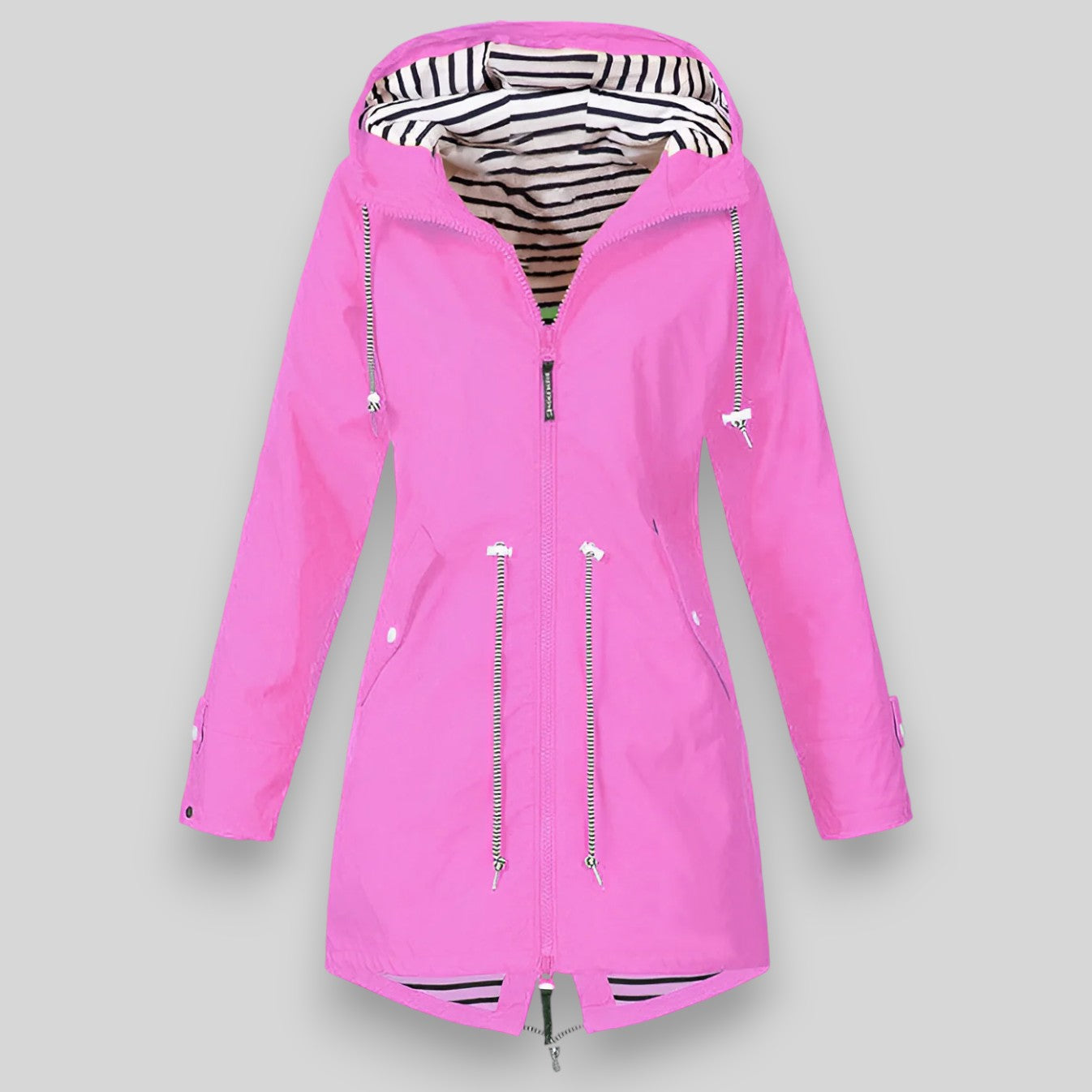 veste de pluie imperméable en tissu respirant pour un confort élégant