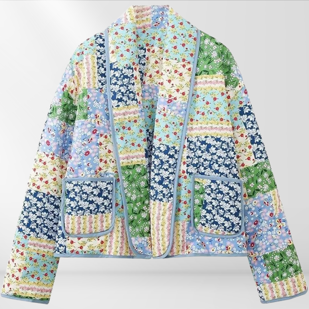Veste en tissu Liberty, élégante et confortable pour l'automne-hiver