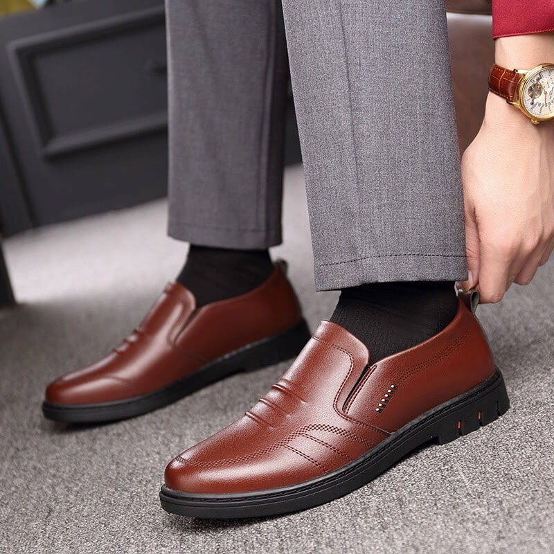 chaussures de bureau en cuir, confort et élégance pour toutes saisons