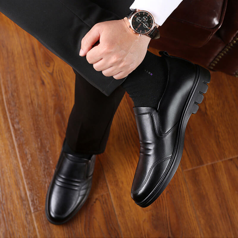 chaussures de bureau en cuir, confort et élégance pour toutes saisons