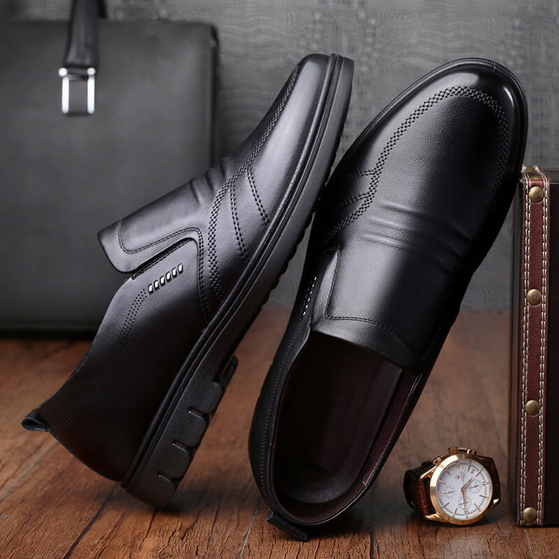 chaussures de bureau en cuir, confort et élégance pour toutes saisons
