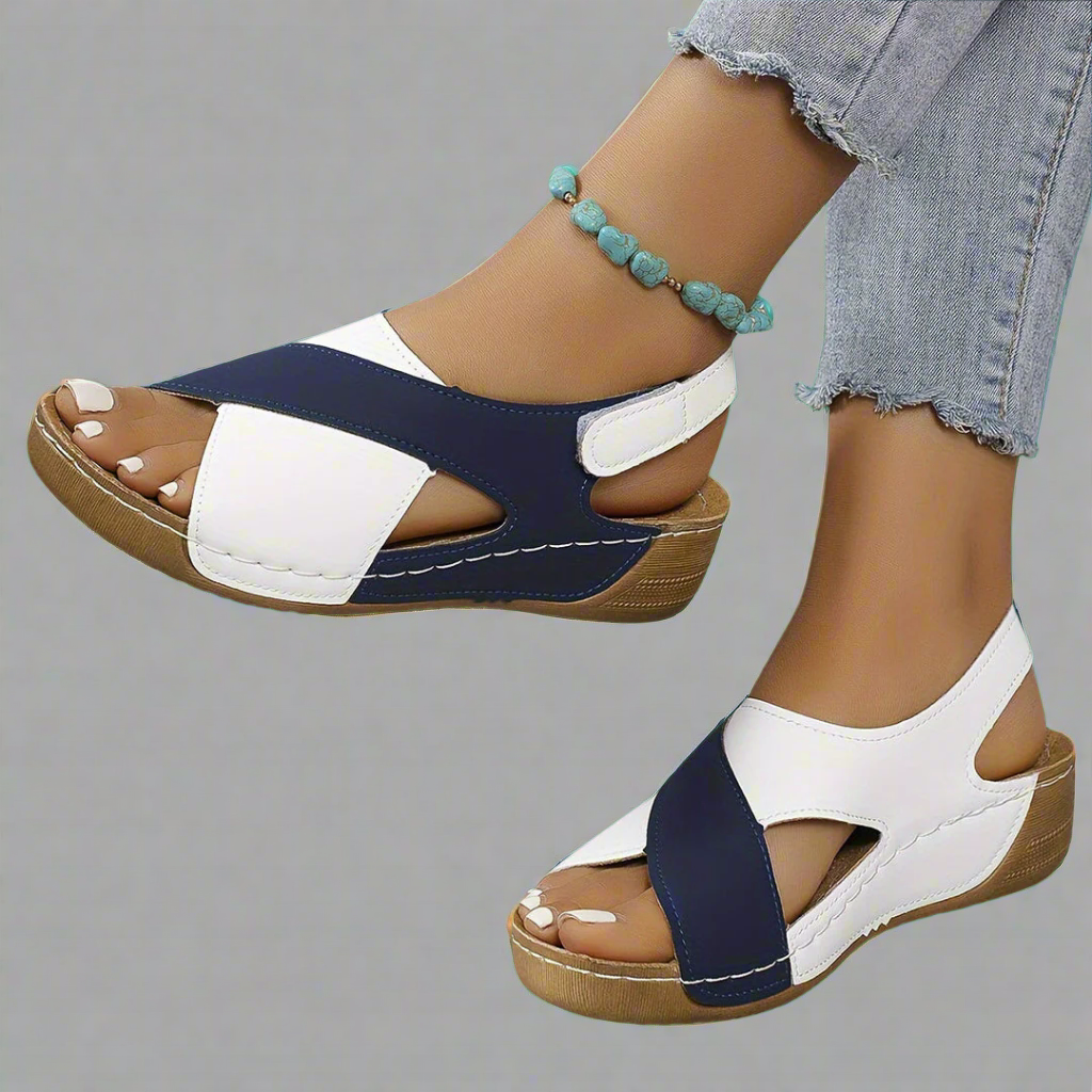 sandales orthopédiques en cuir pour un confort premium tout été