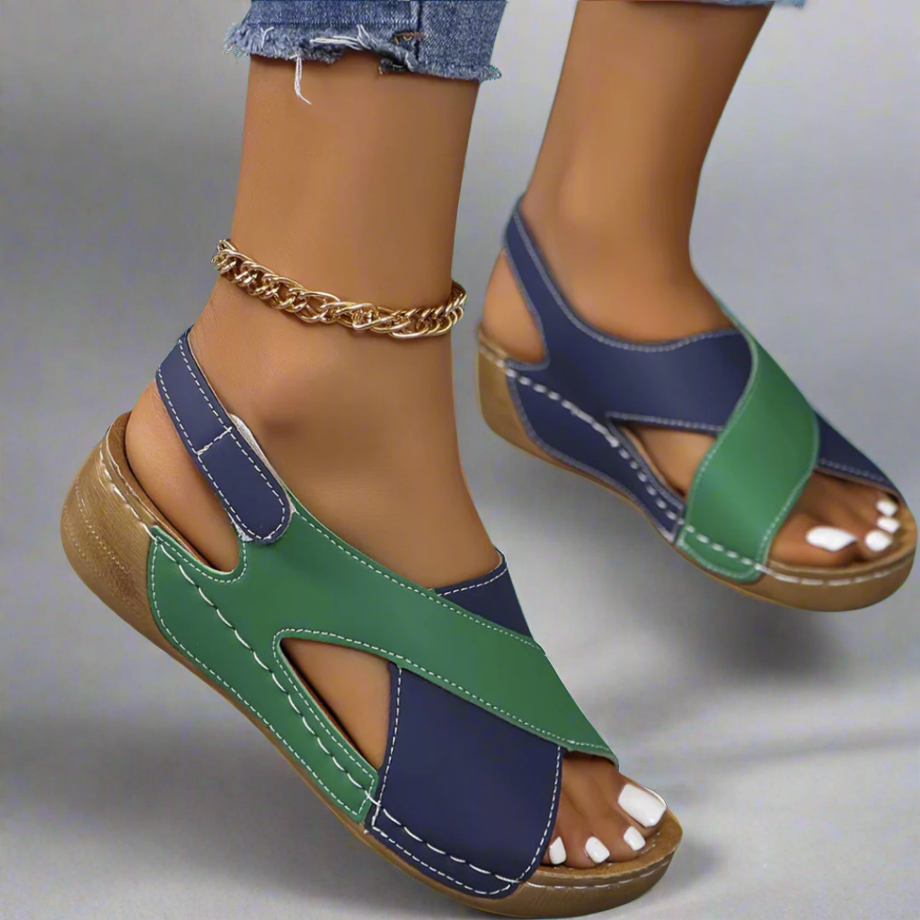sandales orthopédiques en cuir pour un confort premium tout été