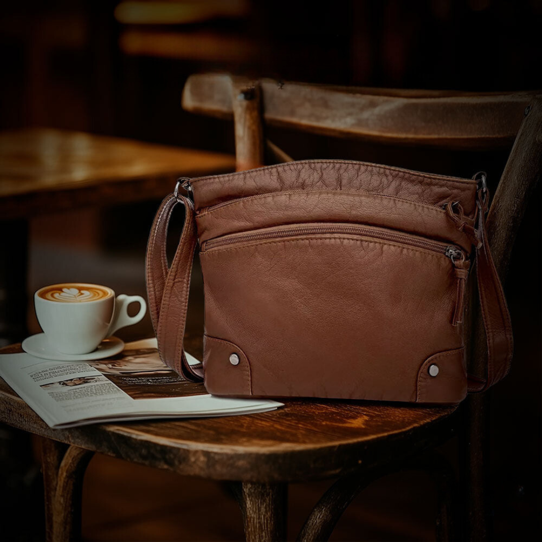 portefeuille en cuir au charme intemporel et à la coupe confortable