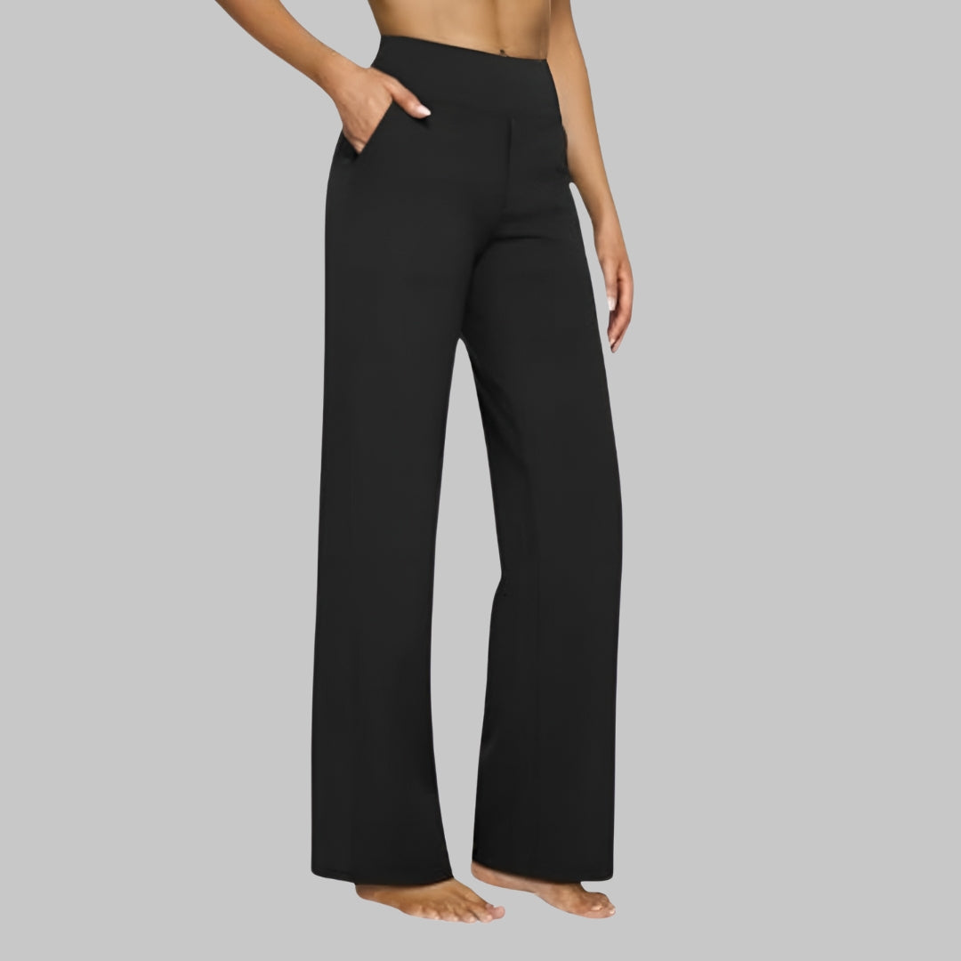 pantalon stretch en tissu de qualité pour un confort intemporel