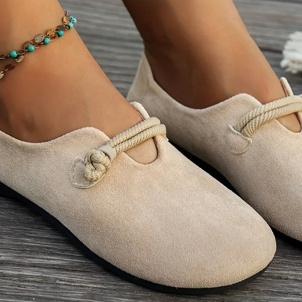 chaussures décontractées en matériau doux pour un confort élégant