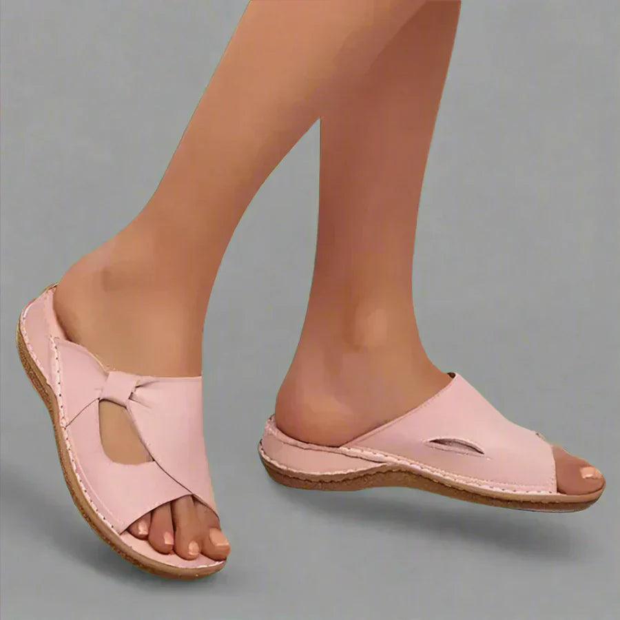 sandales orthopédiques en cuir, confort optimal pour l'été