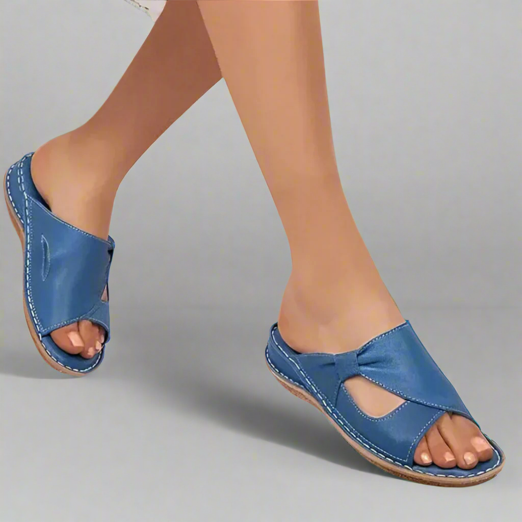 sandales orthopédiques en cuir, confort optimal pour l'été