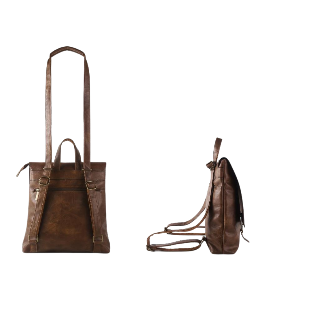 sac à dos vintage en matériau de qualité, confortable et pratique