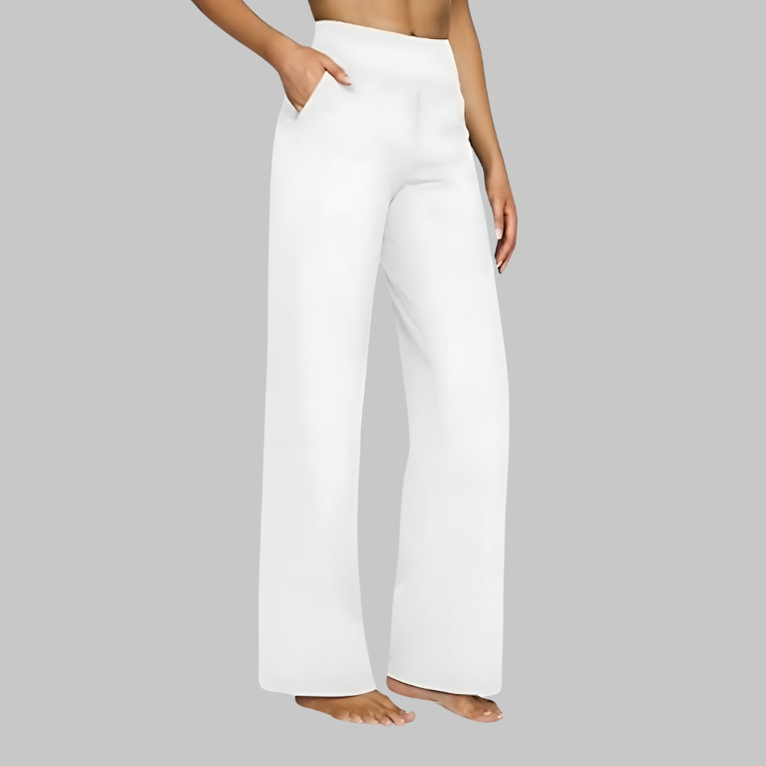 pantalon stretch en tissu de qualité pour un confort intemporel