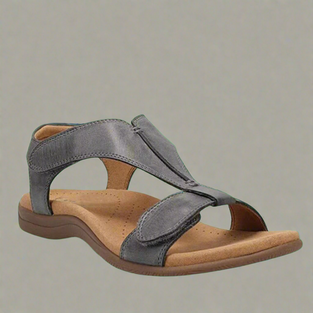 sandales orthopédiques légères en cuir pour un confort estival