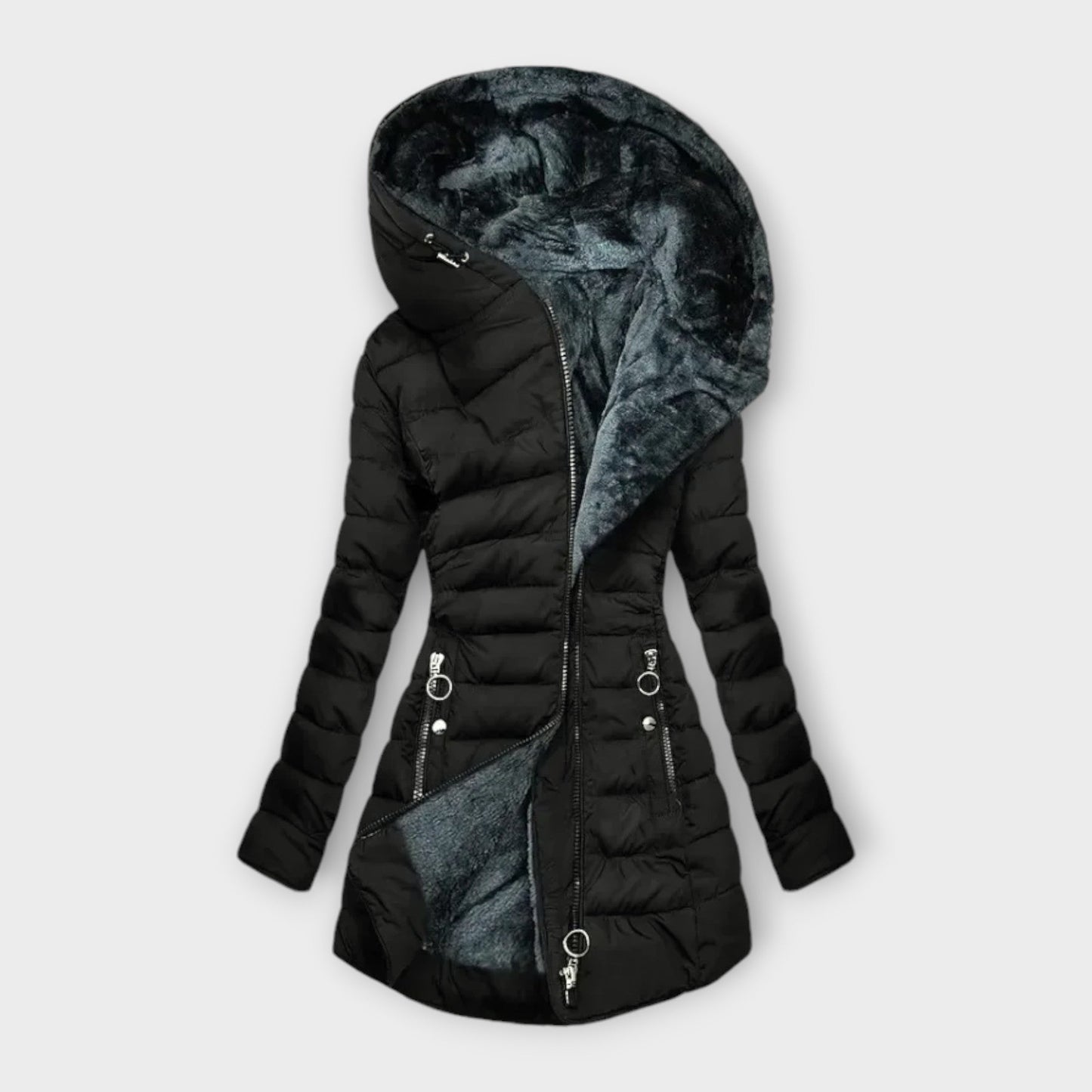 veste chaude en tissu durable pour un confort élégant en hiver