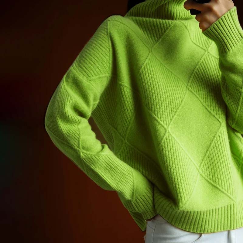 Pull en laine de qualité, chaud et confortable pour l'automne