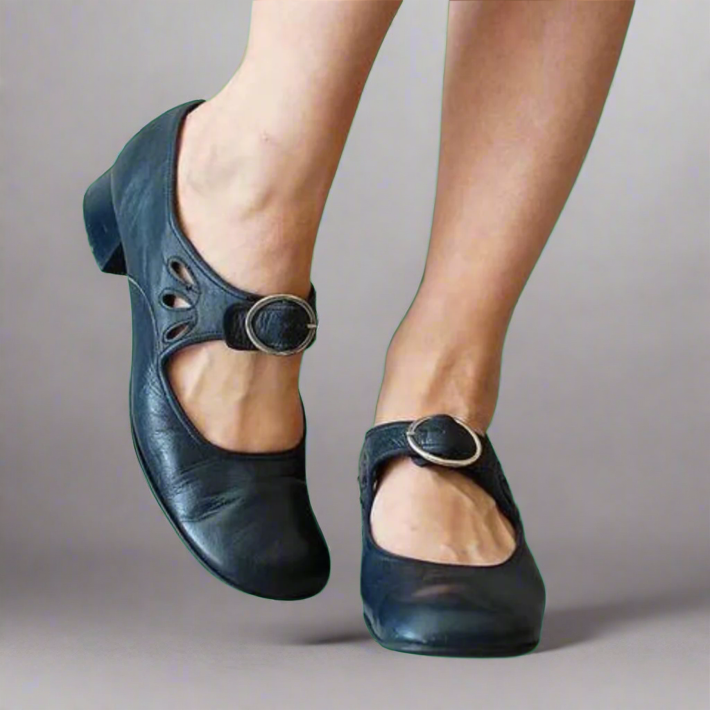 sandales orthopédiques en cuir avec semelle wedge confortable pour l'été