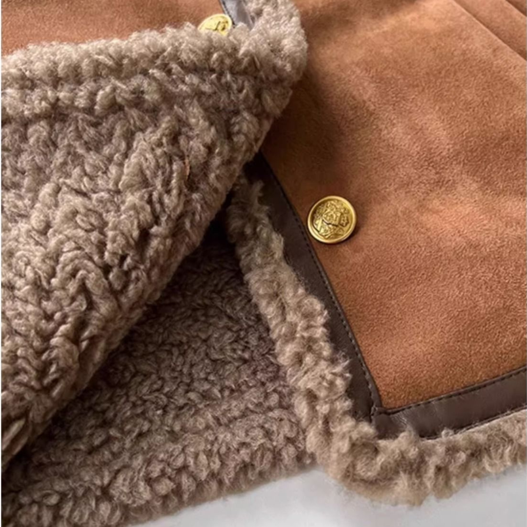 mantelet chaud en laine pour un confort élégant en automne-hiver