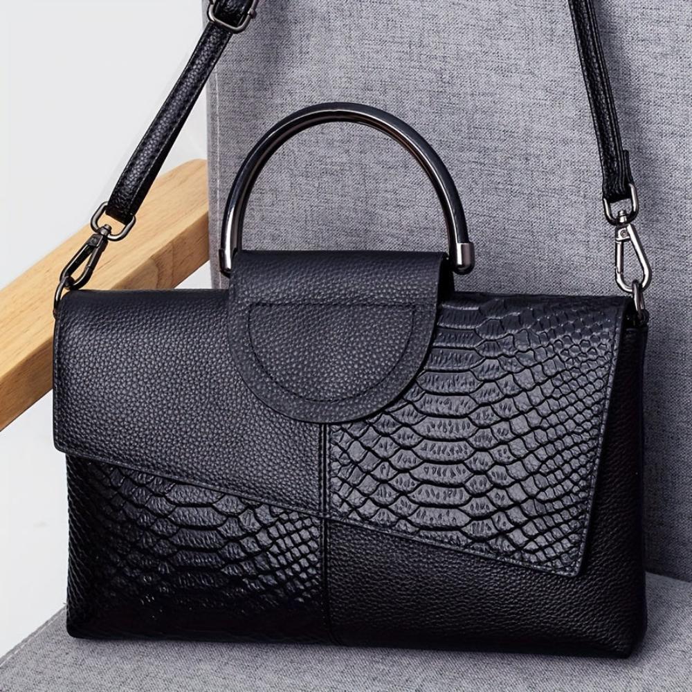 Sac en cuir de crocodile, confort et élégance pour un style intemporel
