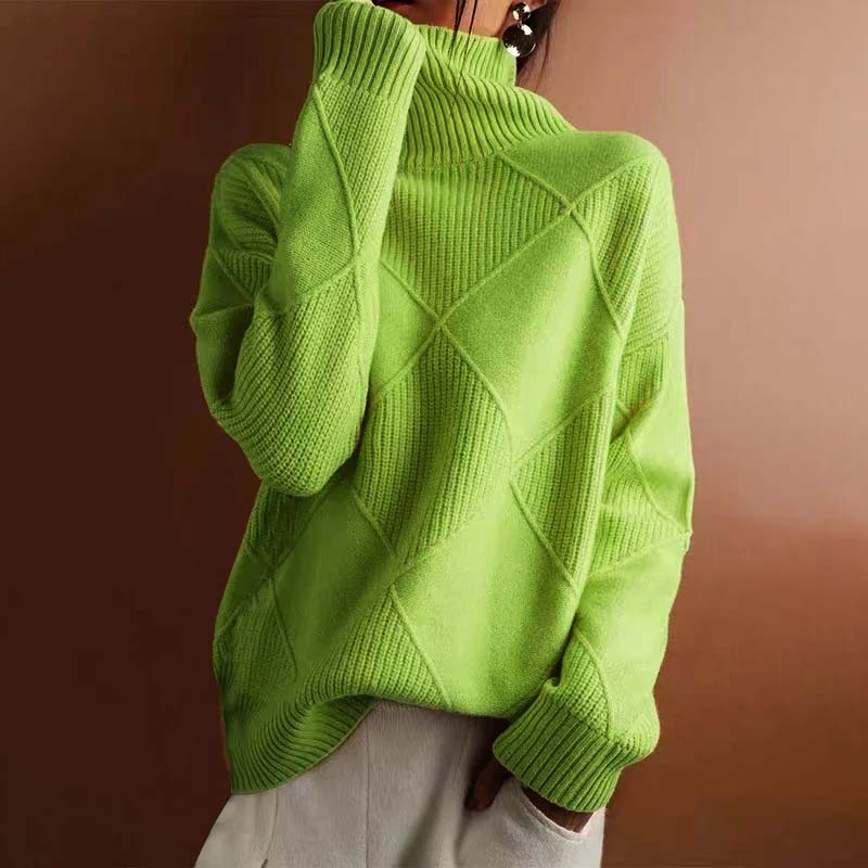 Pull en laine de qualité, chaud et confortable pour l'automne