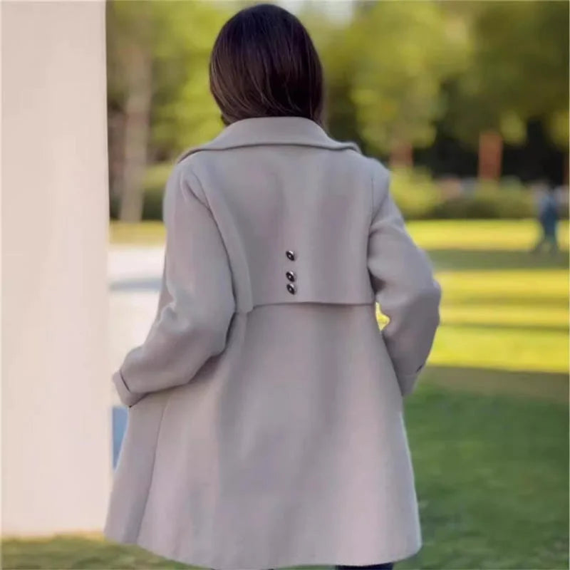 Veste casual en tissu de qualité, confortable pour l'automne