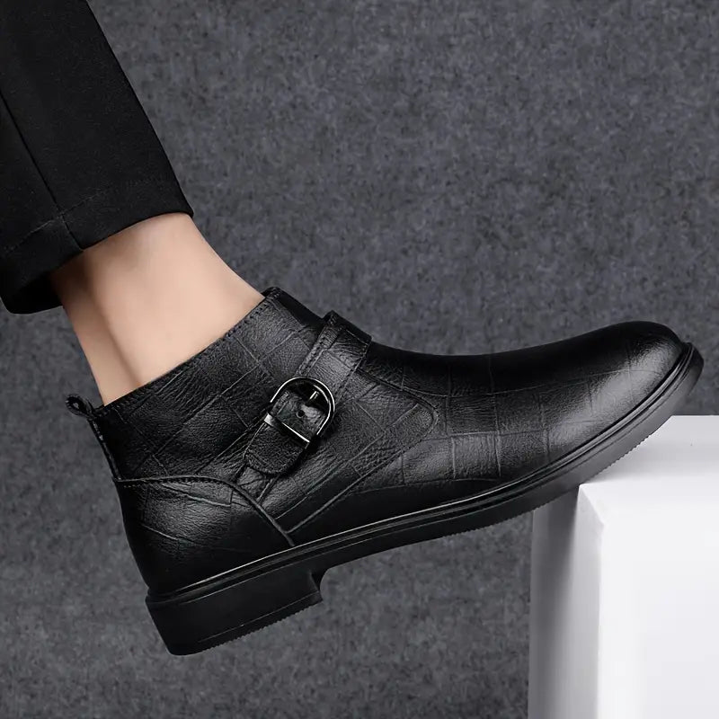 bottines en cuir ranger, confort et élégance pour l'automne-hiver