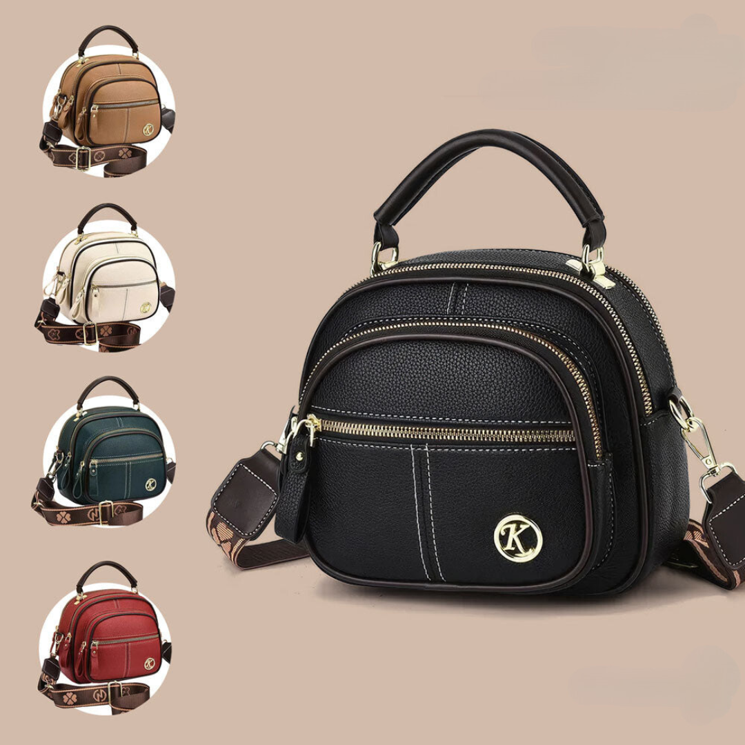sac à bandoulière en cuir de qualité, chic et confortable pour tous les jours