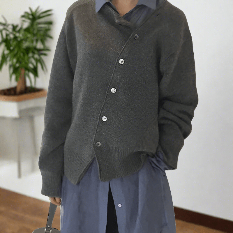 Veste élégante en tissu doux et de qualité pour un automne confortable