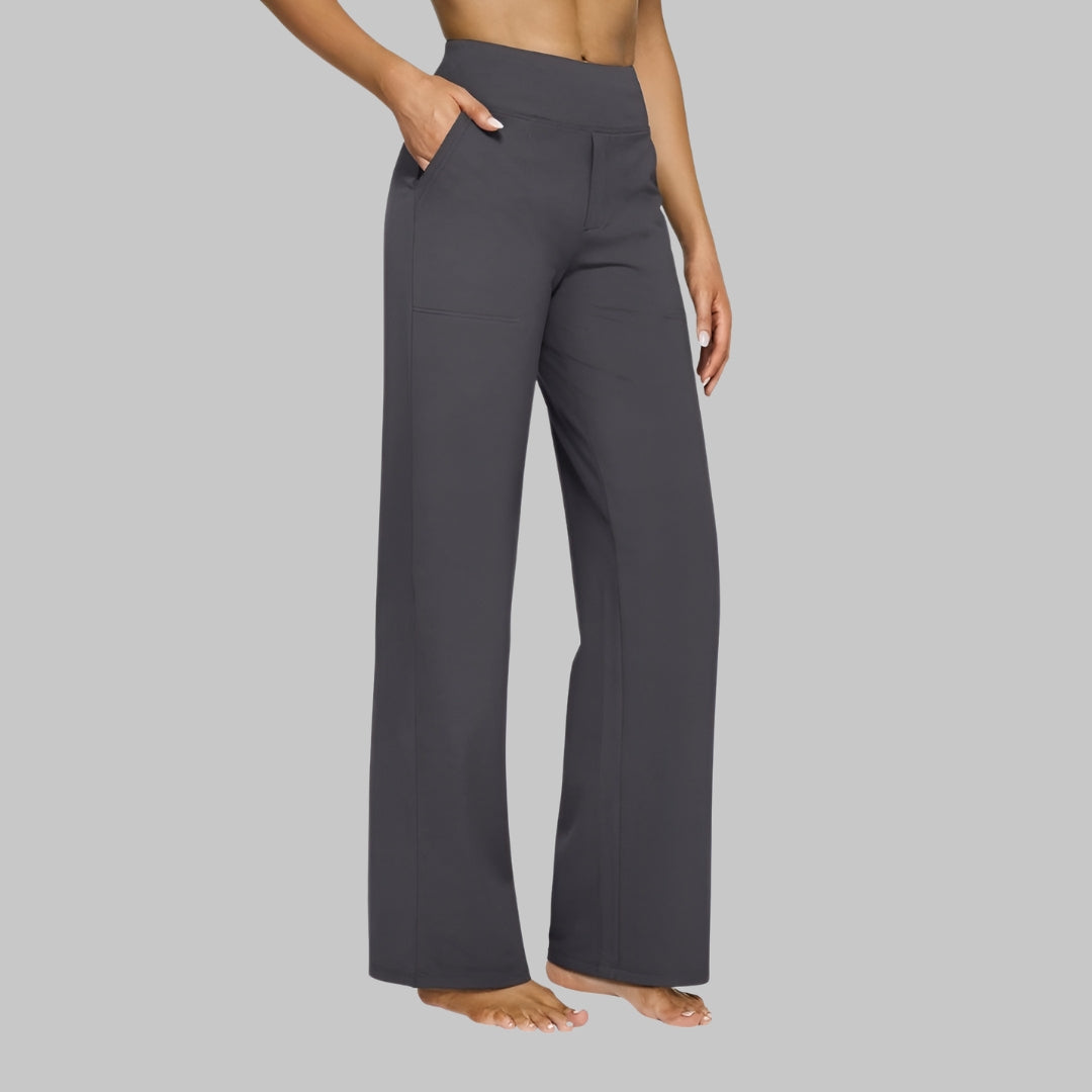 pantalon stretch en tissu de qualité pour un confort intemporel