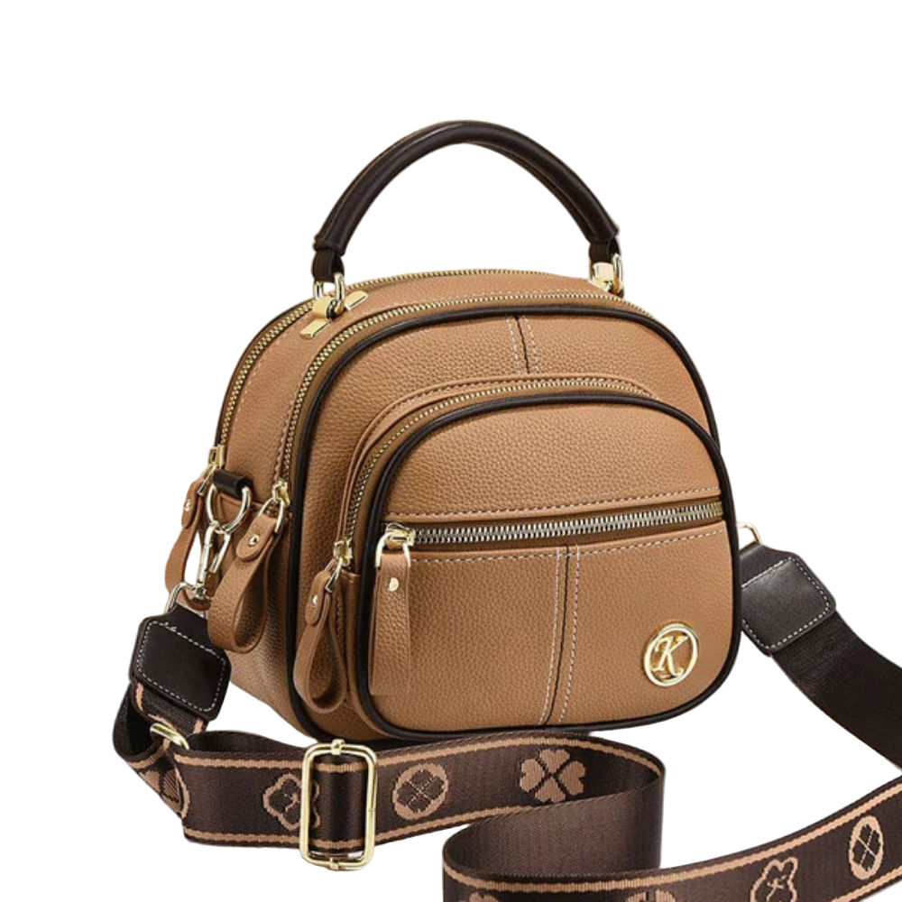 sac à bandoulière en cuir de qualité, chic et confortable pour tous les jours