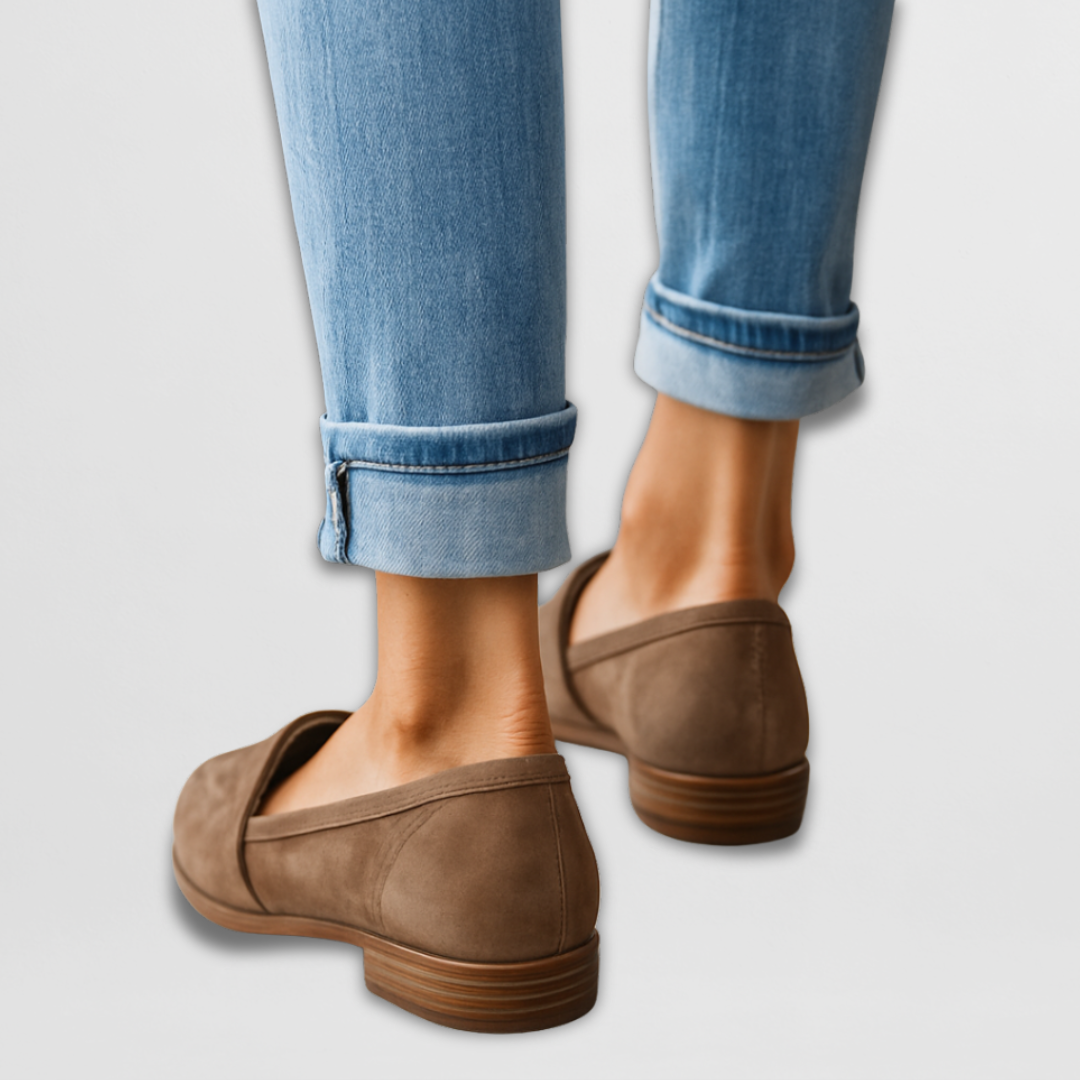 mocassins en suède, confort et élégance pour un style intemporel