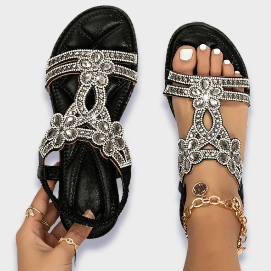 sandales boho orthopédiques en matériau premium pour un confort élégant