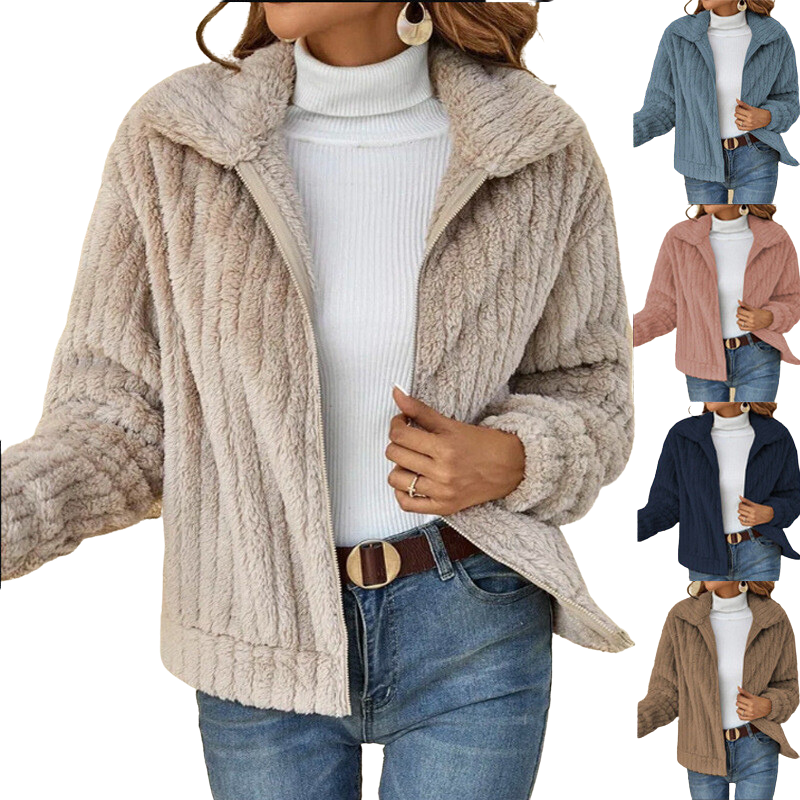 Manteau d'hiver en tissu haut de gamme pour un confort élégant