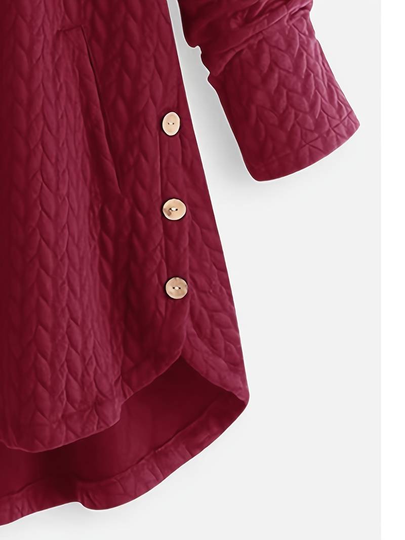manteau d'hiver chaud en laine pour femmes, élégance intemporelle