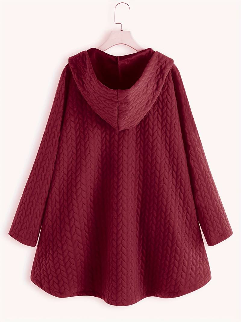 manteau d'hiver chaud en laine pour femmes, élégance intemporelle