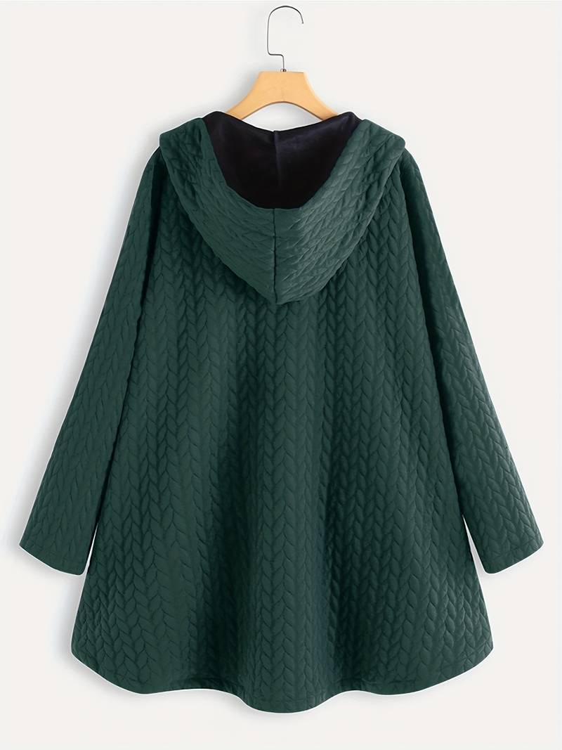 manteau d'hiver chaud en laine pour femmes, élégance intemporelle