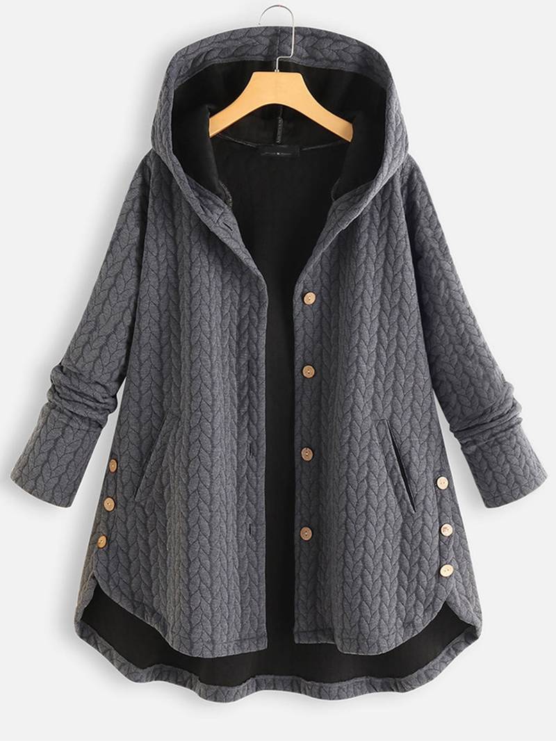 manteau d'hiver chaud en laine pour femmes, élégance intemporelle