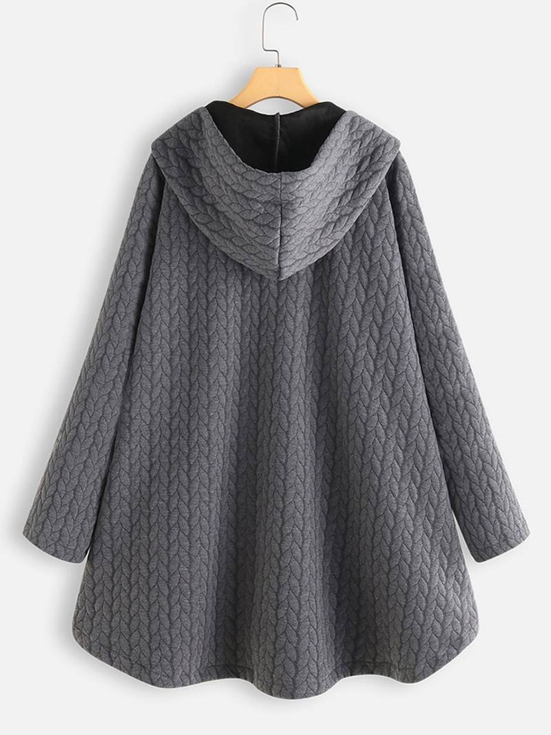 manteau d'hiver chaud en laine pour femmes, élégance intemporelle