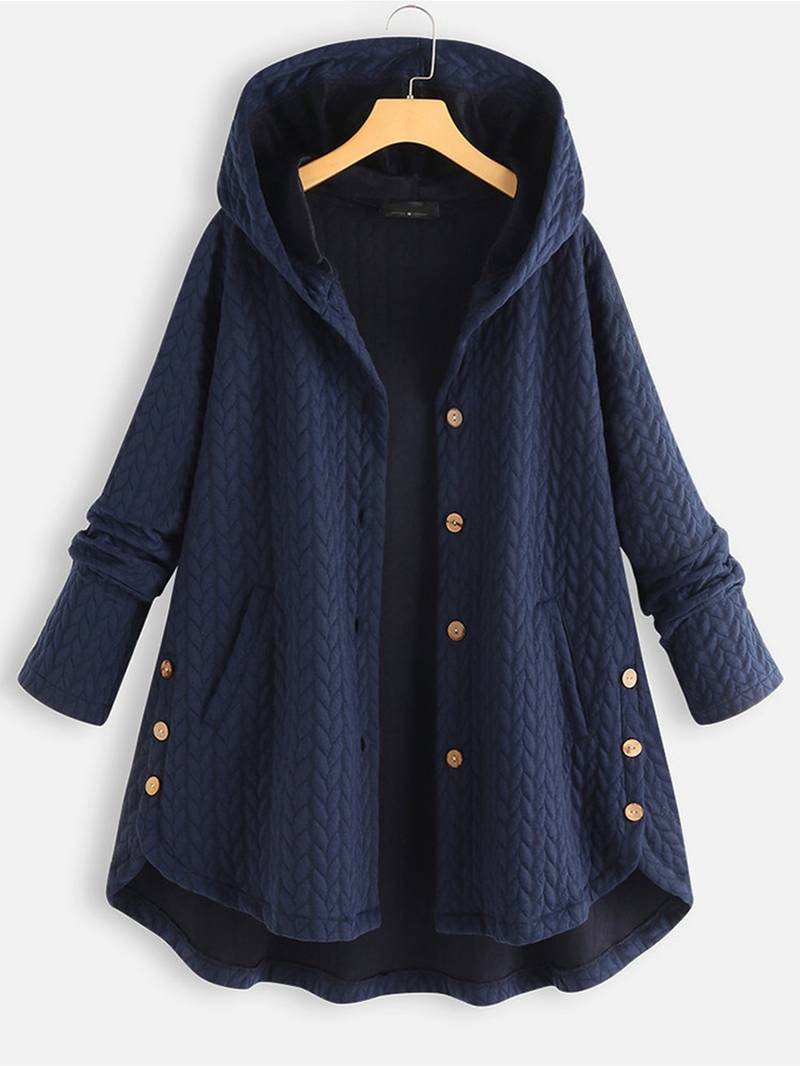 manteau d'hiver chaud en laine pour femmes, élégance intemporelle