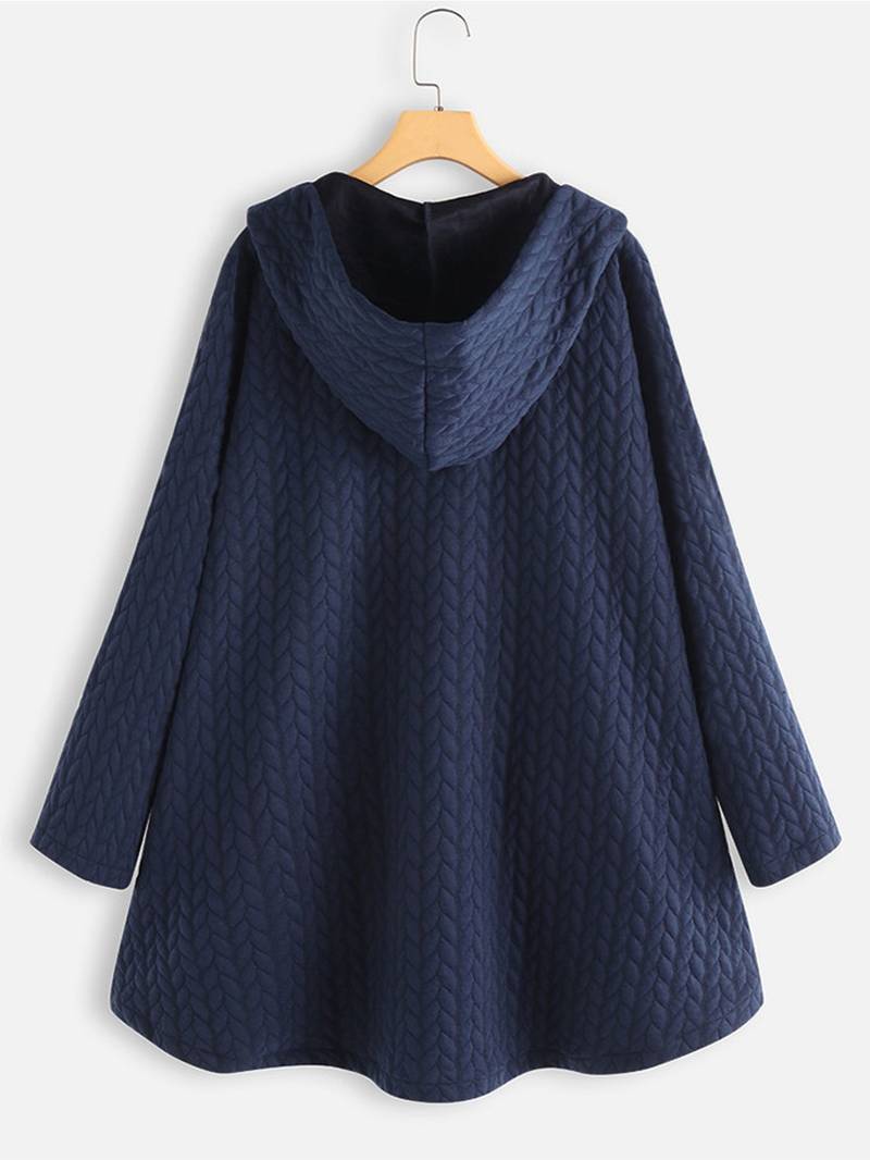 manteau d'hiver chaud en laine pour femmes, élégance intemporelle