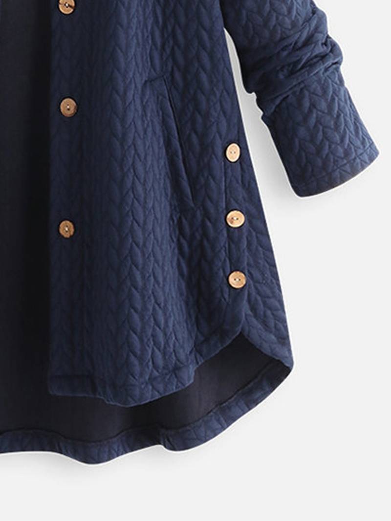 manteau d'hiver chaud en laine pour femmes, élégance intemporelle