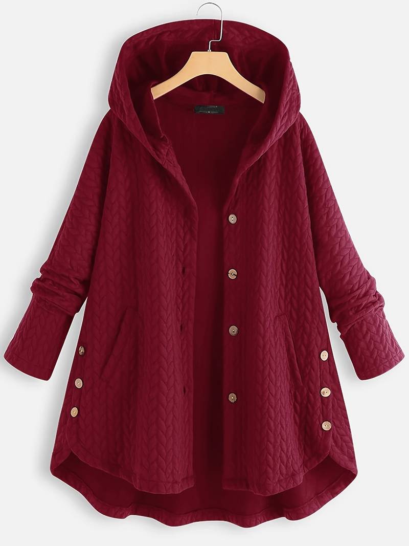 manteau d'hiver chaud en laine pour femmes, élégance intemporelle