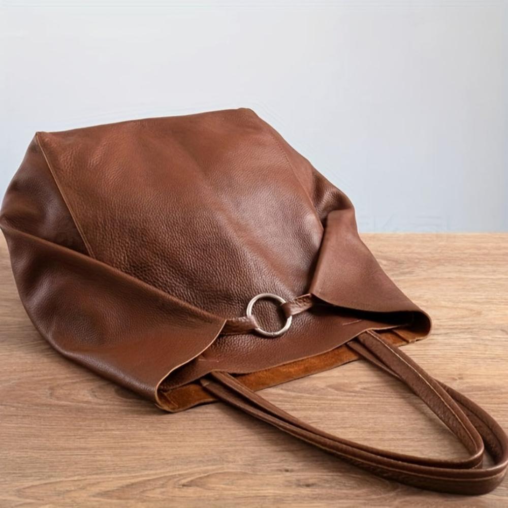 sac à main vintage en cuir, élégant et confortable pour toutes les saisons