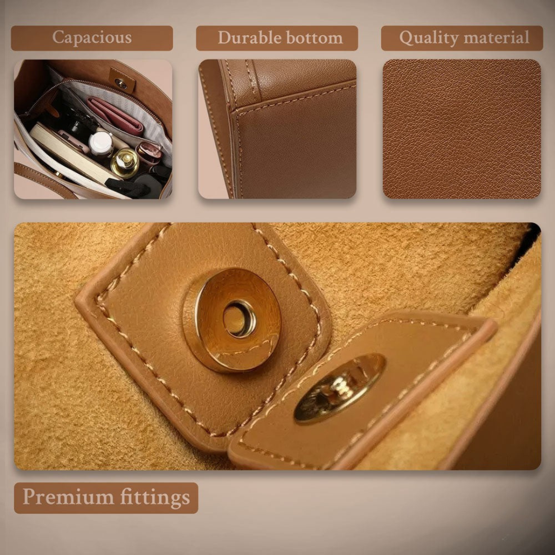 sac à main en cuir souple, confort et élégance intemporelle