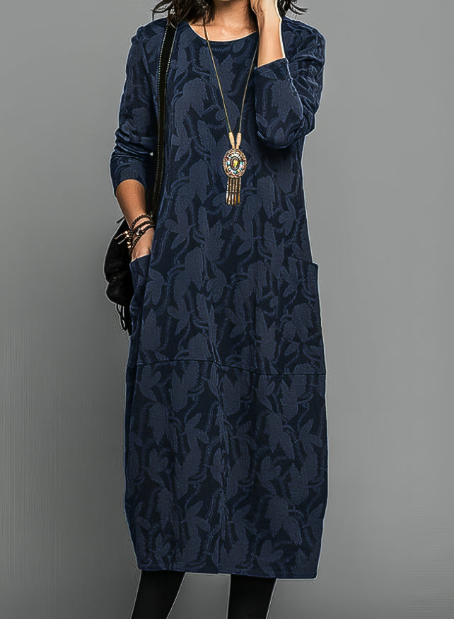 robe d'hiver en tissu doux, confortable et élégante pour un style intemporel