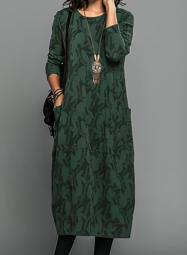robe d'hiver en tissu doux, confortable et élégante pour un style intemporel