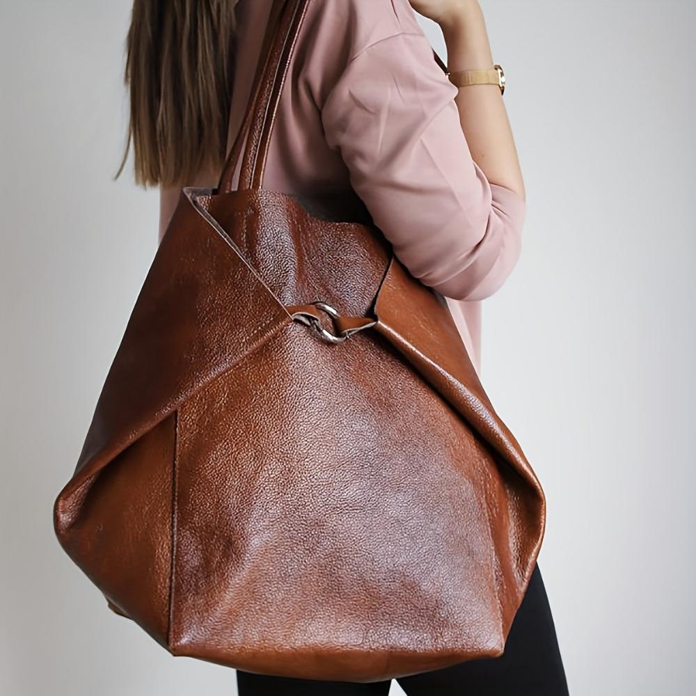 sac à main vintage en cuir, élégant et confortable pour toutes les saisons