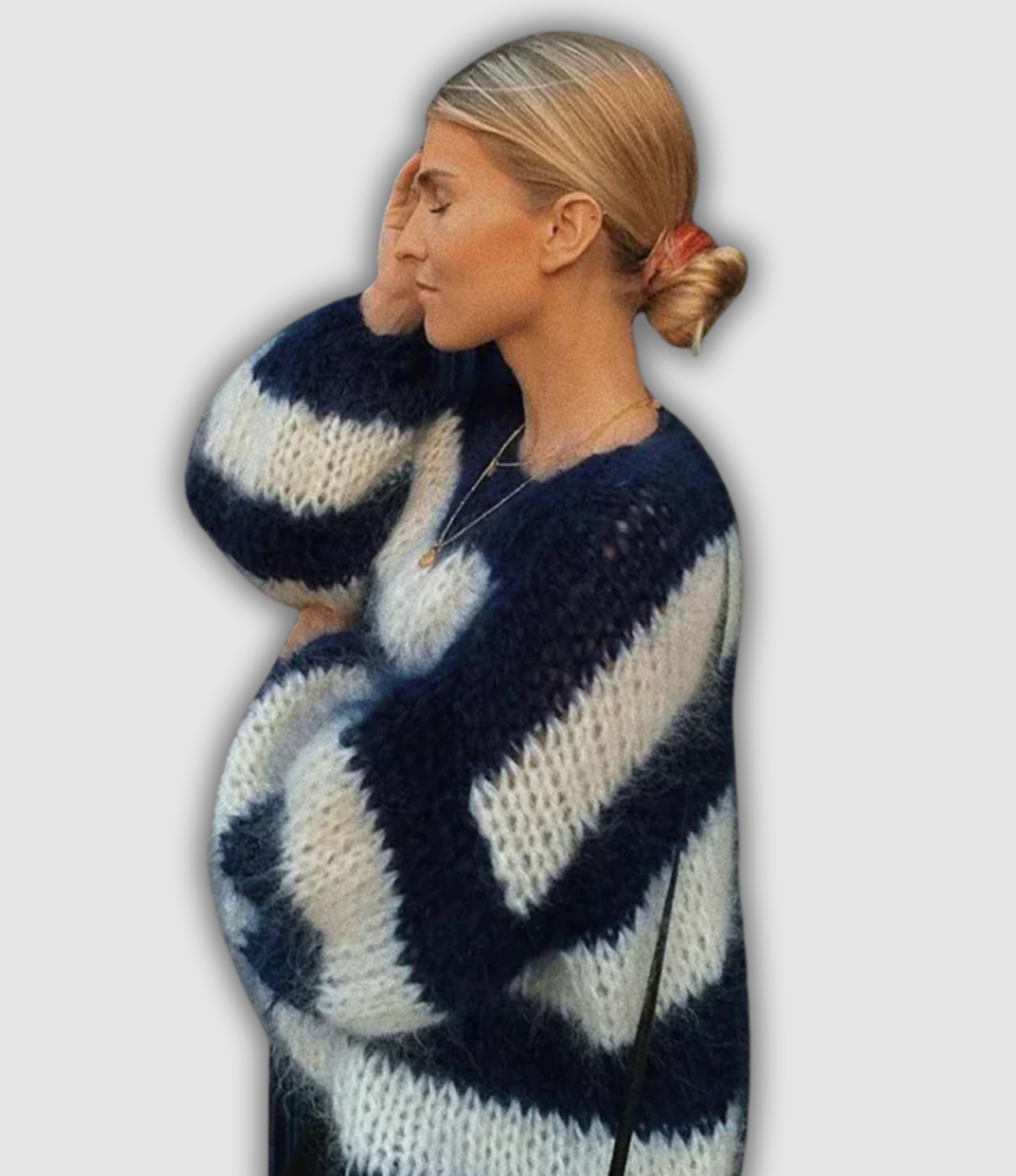 pull en tricot doux et élégant pour un confort intemporel en hiver